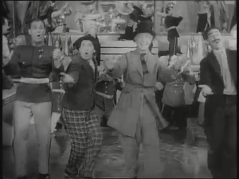 the famous declaration of war scene from the Marx Brothers' film Duck Soup
